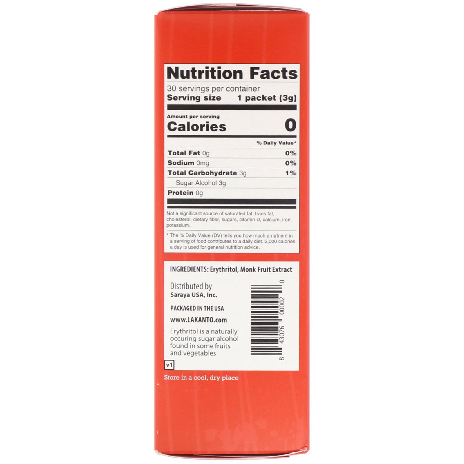 Comprar Lakanto, Monkfruit Sweentener, Classic, 3.17 oz (90 g) - Imagem 2