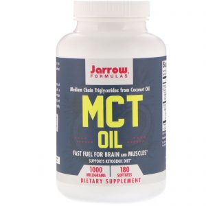 Comprar Jarrow Formulas, MCT Oil, 1.000 mg, 180 Cápsulas Softgel