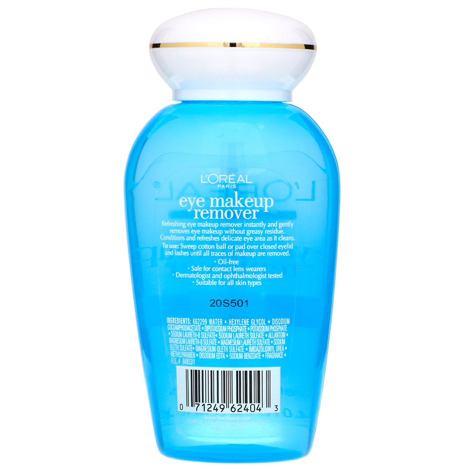 Comprar L'Oreal, Dermo-Expertise, removedor de maquiagem dos olhos, 118 ml - Imagem 2