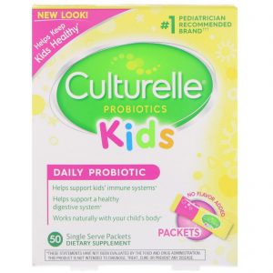Comprar Culturelle, Crianças, Probiótico Diário, Sem Sabor, 50 Pacotes de Porção Única