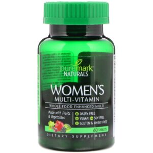 Comprar PureMark Naturals, Multivitamínico Feminino, 60 Comprimidos