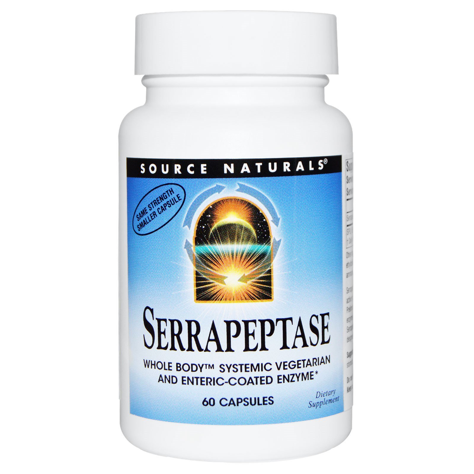Comprar Source Naturals, Serrapeptase, 60 Cápsulas