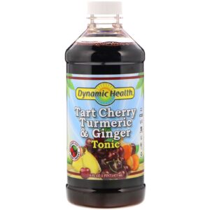 Comprar Dynamic Health Laboratories, Tart Cherry Turmeric & Ginger Tonic, 16 fl oz (473 ml)