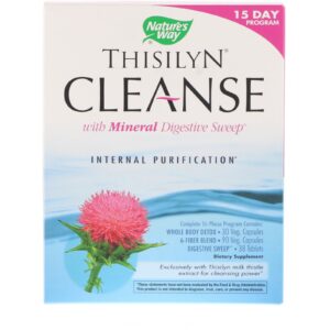 Comprar Nature's Way, Tisilina Limpeza, com Varredura Digestiva Mineral, Programa de 15 dias