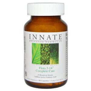 Comprar Innate Response Formulas, Flora 5-14, Completo Cuidado, 60 Cápsulas (Ice)