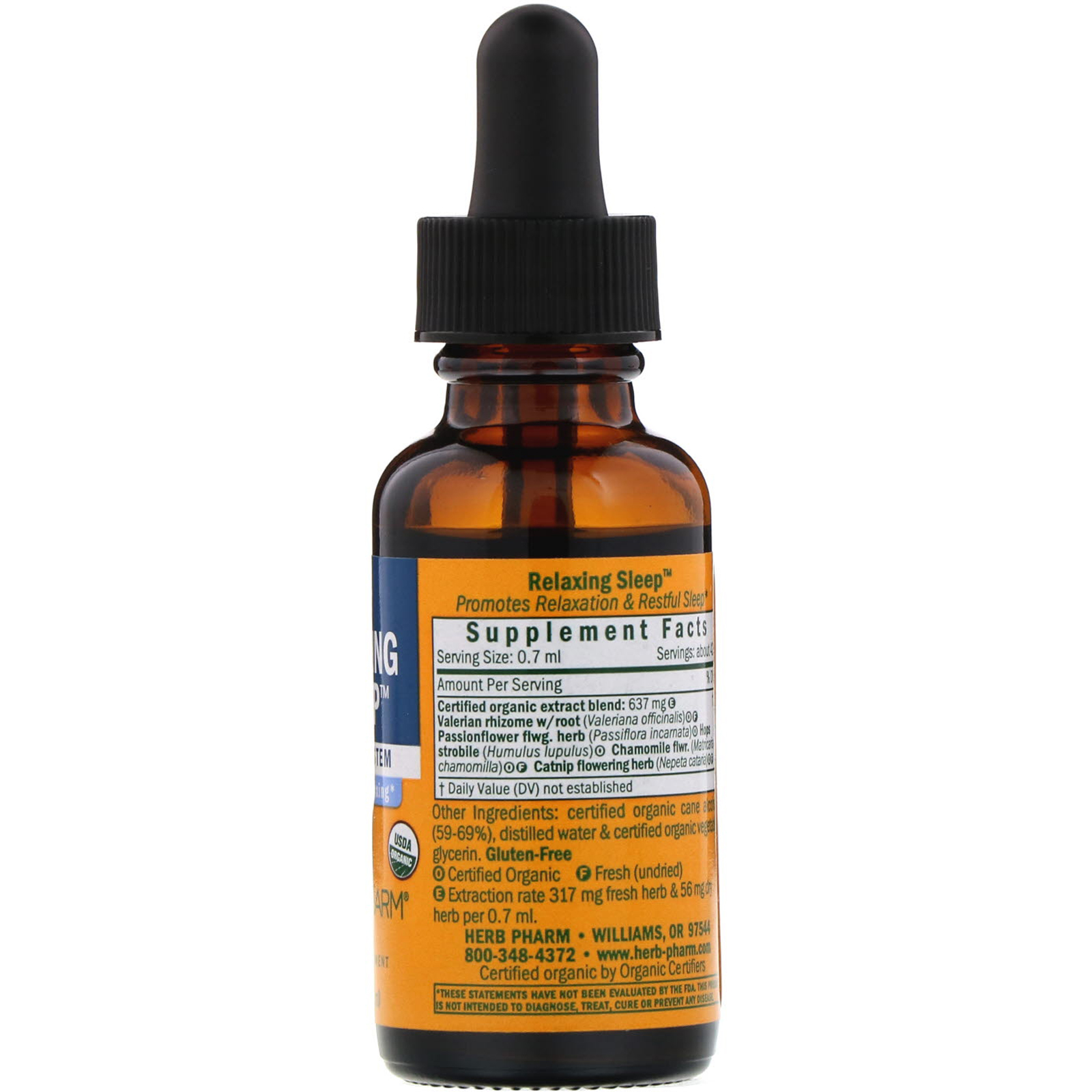 Comprar Herb Pharm, Sono Relaxante, 30 ml (1 fl oz) - Imagem 2
