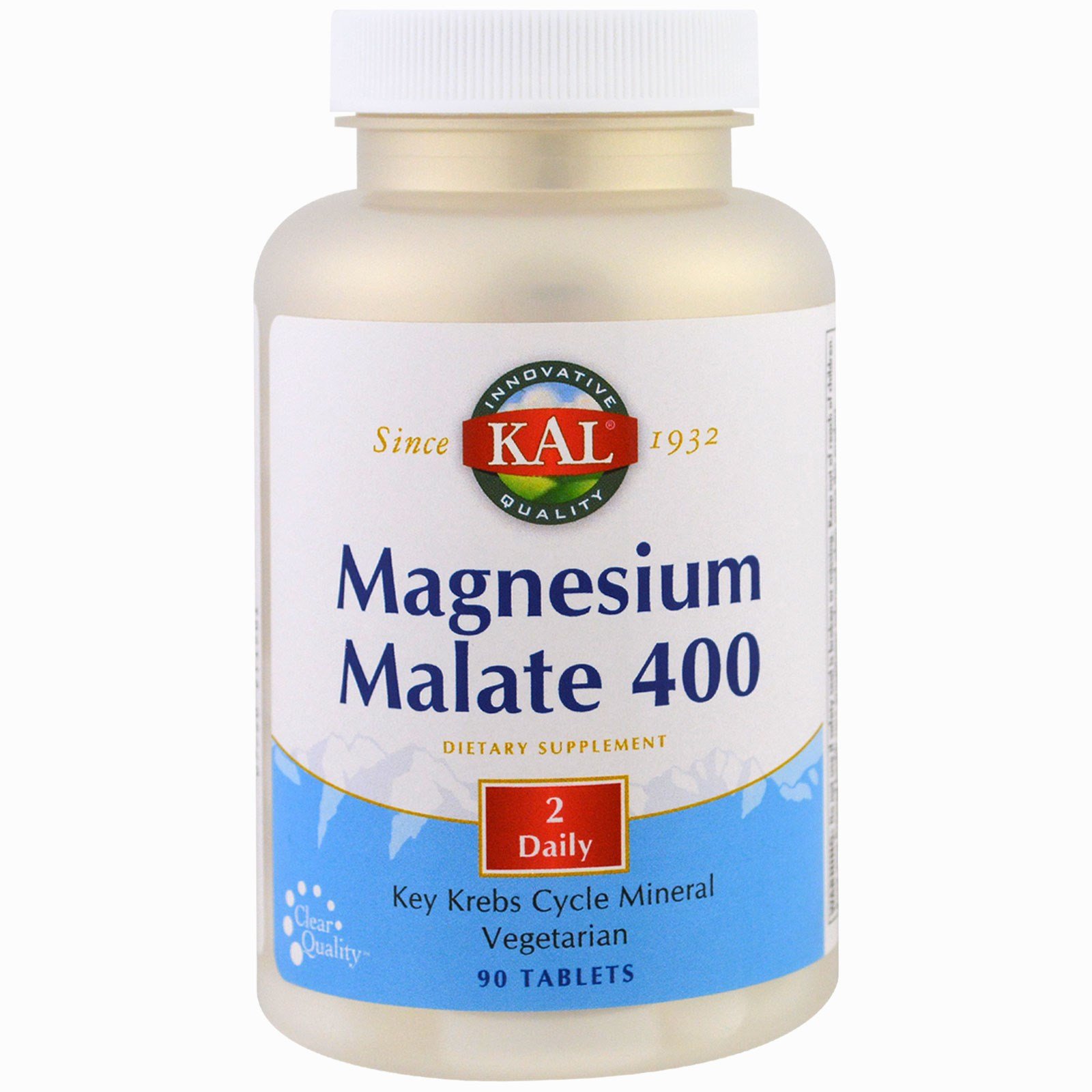 Comprar KAL, Magnesium Malate, 90 Tablets