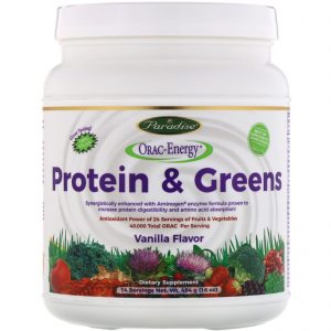 Comprar Paradise Herbs, Proteína e Verdes, Sabor Baunilha, 16 oz (454 g)