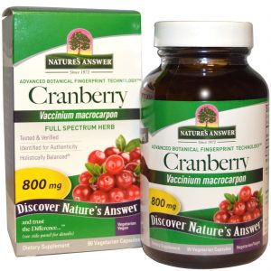 Comprar Nature's Answer, Cranberry, 800 mg, 90 Vegetarian Capsules