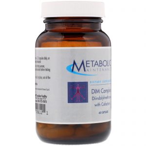 Comprar Metabolic Maintenance, DIM Complex, Diindolylmethane with CoFactors, 60 Cápsulas