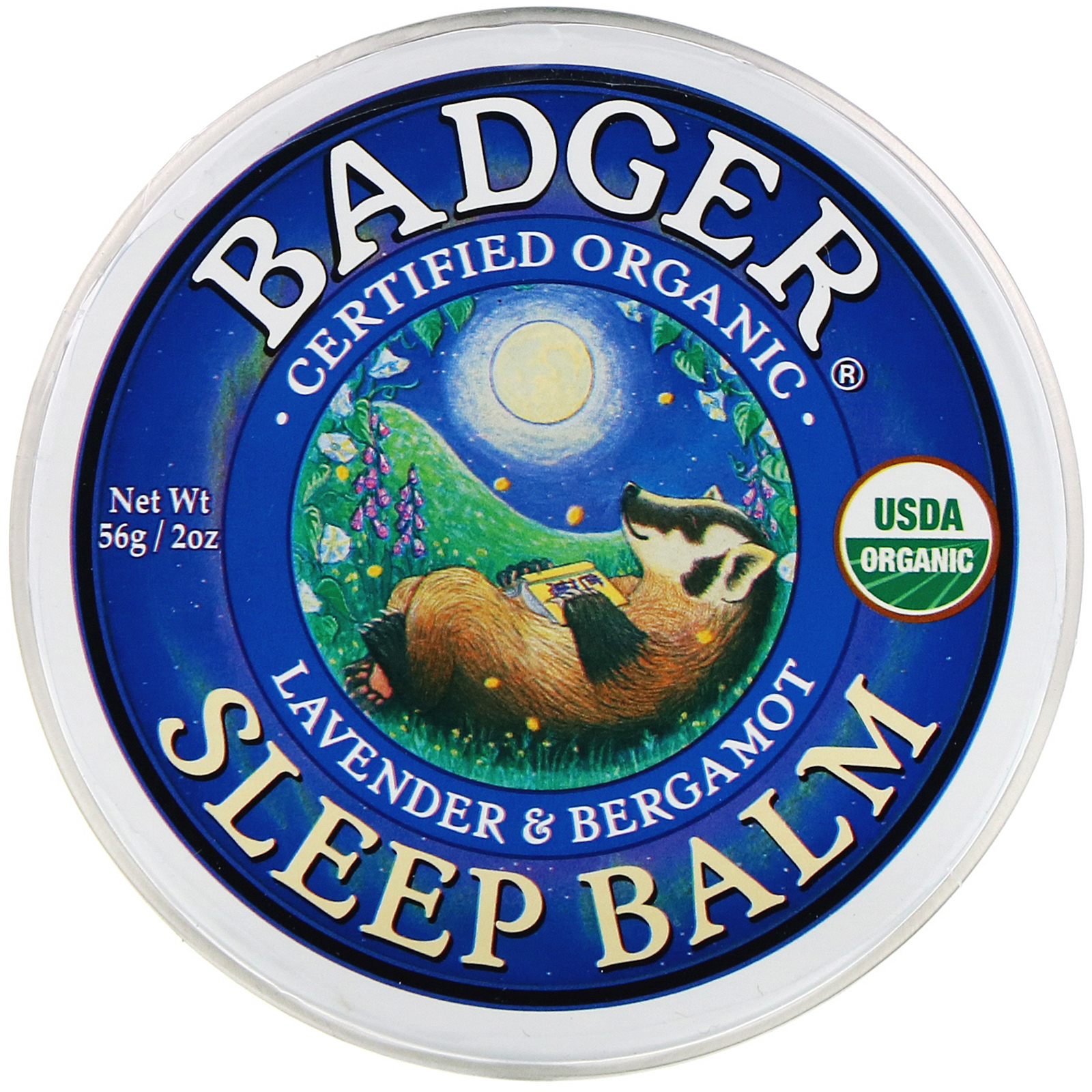 Comprar Badger Company, Organic Sleep Balm, Lavender & Bergamot, 2 oz (56 g) - Imagem 3