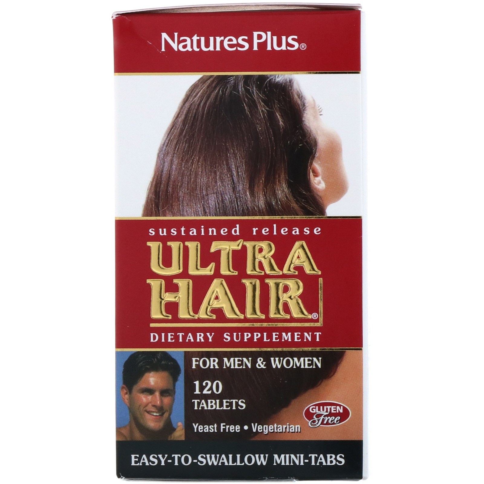 Comprar Nature's Plus, Ultra Hair, Para Homens e Mulheres, 120 Comprimidos
