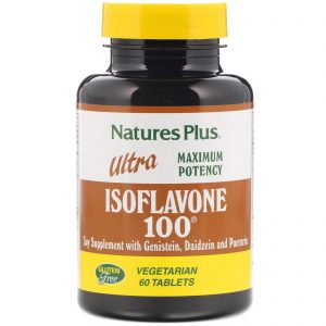 Comprar Nature's Plus, Ultra Isoflavona 100, 60 Cápsulas Vegetarianas