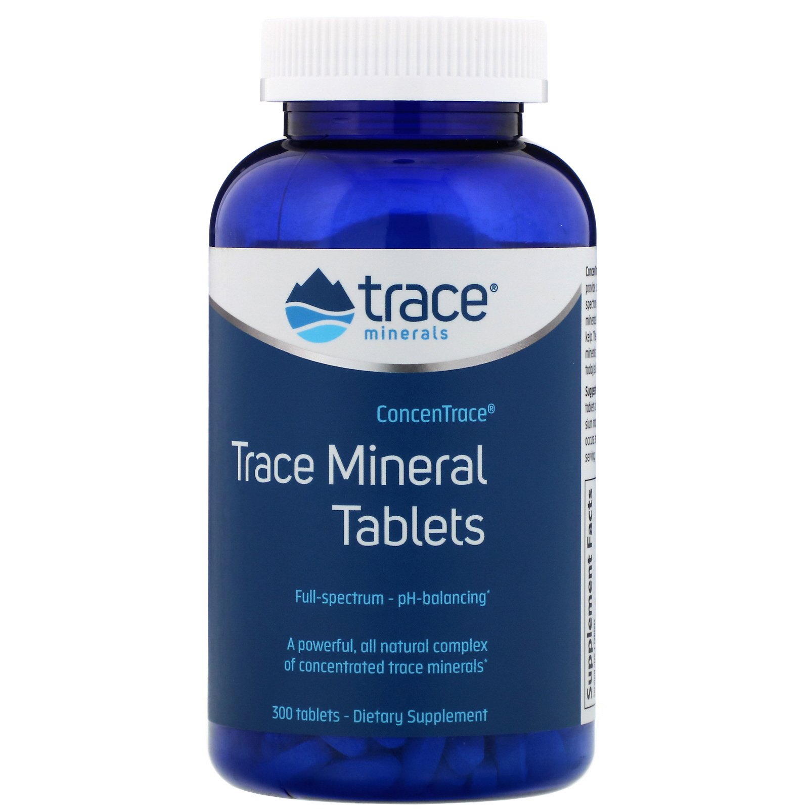 Comprar Trace Minerals Research, ConcenTrace, Trace Mineral Tablets, 300 Tablets