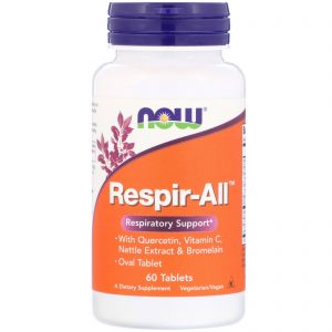 Comprar Now Foods, Respir-All, 60 Comprimidos