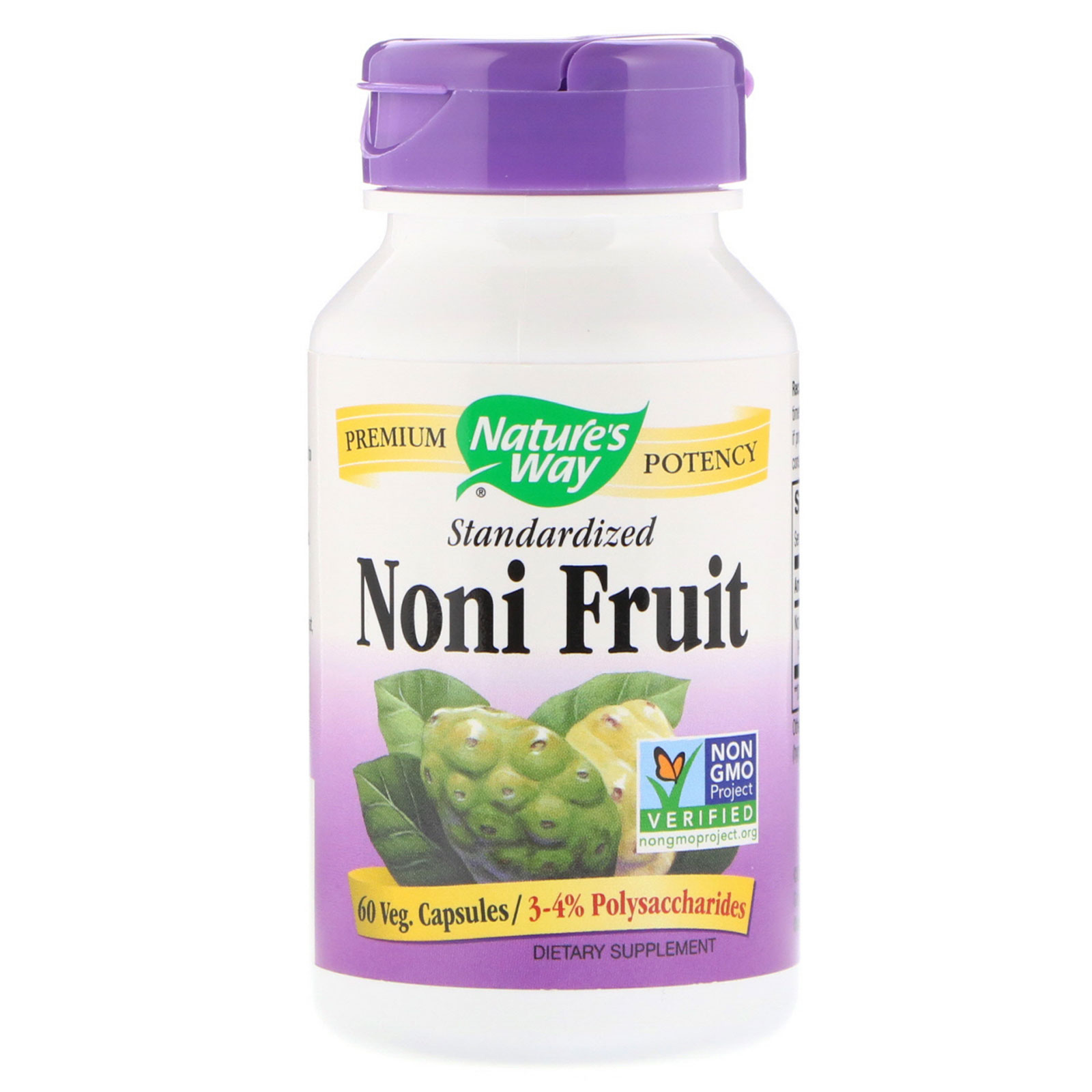 Comprar Nature's Way, Fruta de Noni, Padronizada, 60 Cápsulas Vegetais