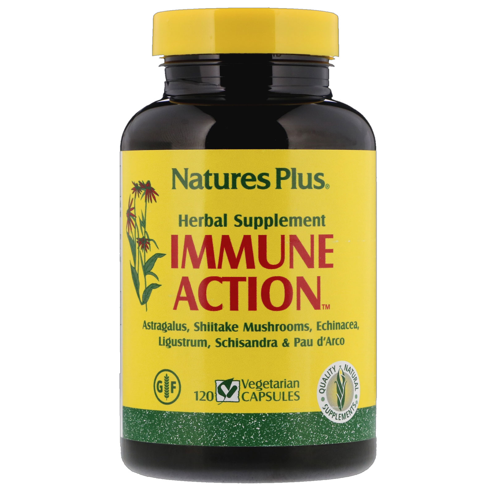 Comprar Nature's Plus, Ação Imune, 120 Cápsulas Vegetais