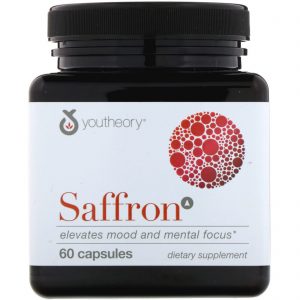 Comprar Youtheory, Saffron, 60 Cápsulas