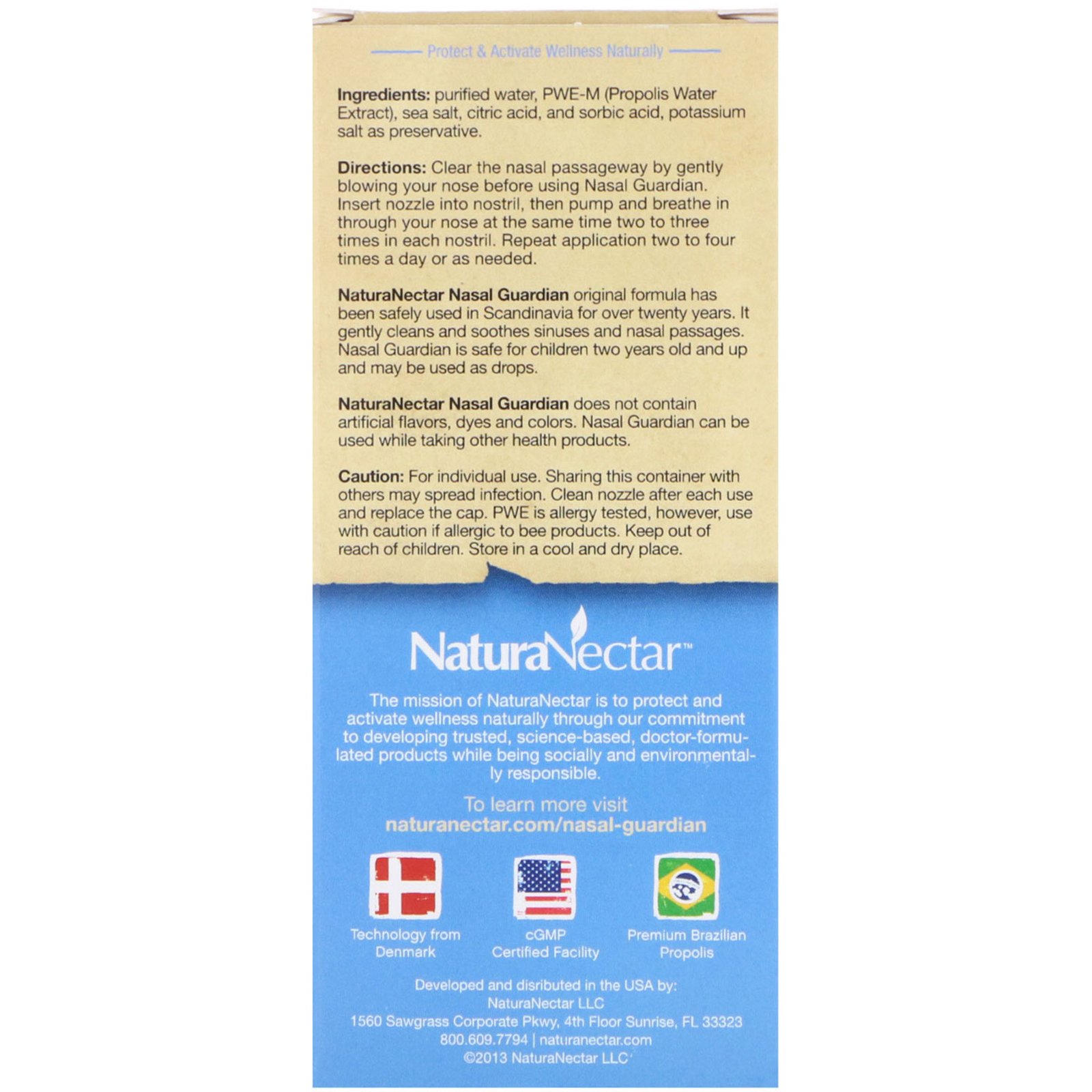 Comprar NaturaNectar, Protetor Nasal em Spray, 30 ml (1,0 fl oz) - Imagem 2