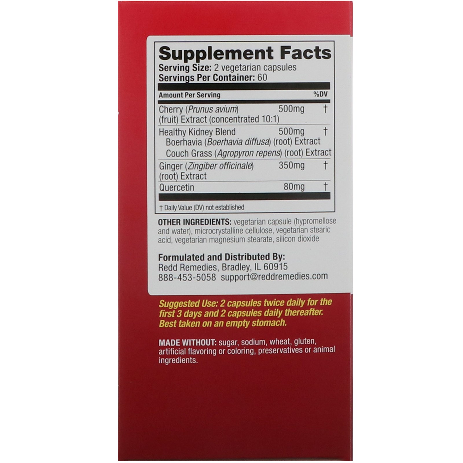 Comprar Redd Remedies, Gouch!, 120 Vegetarian Capsules - Imagem 2