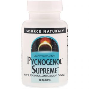 Comprar Source Naturals, Picnogenol Supreme, 30 Comprimidos