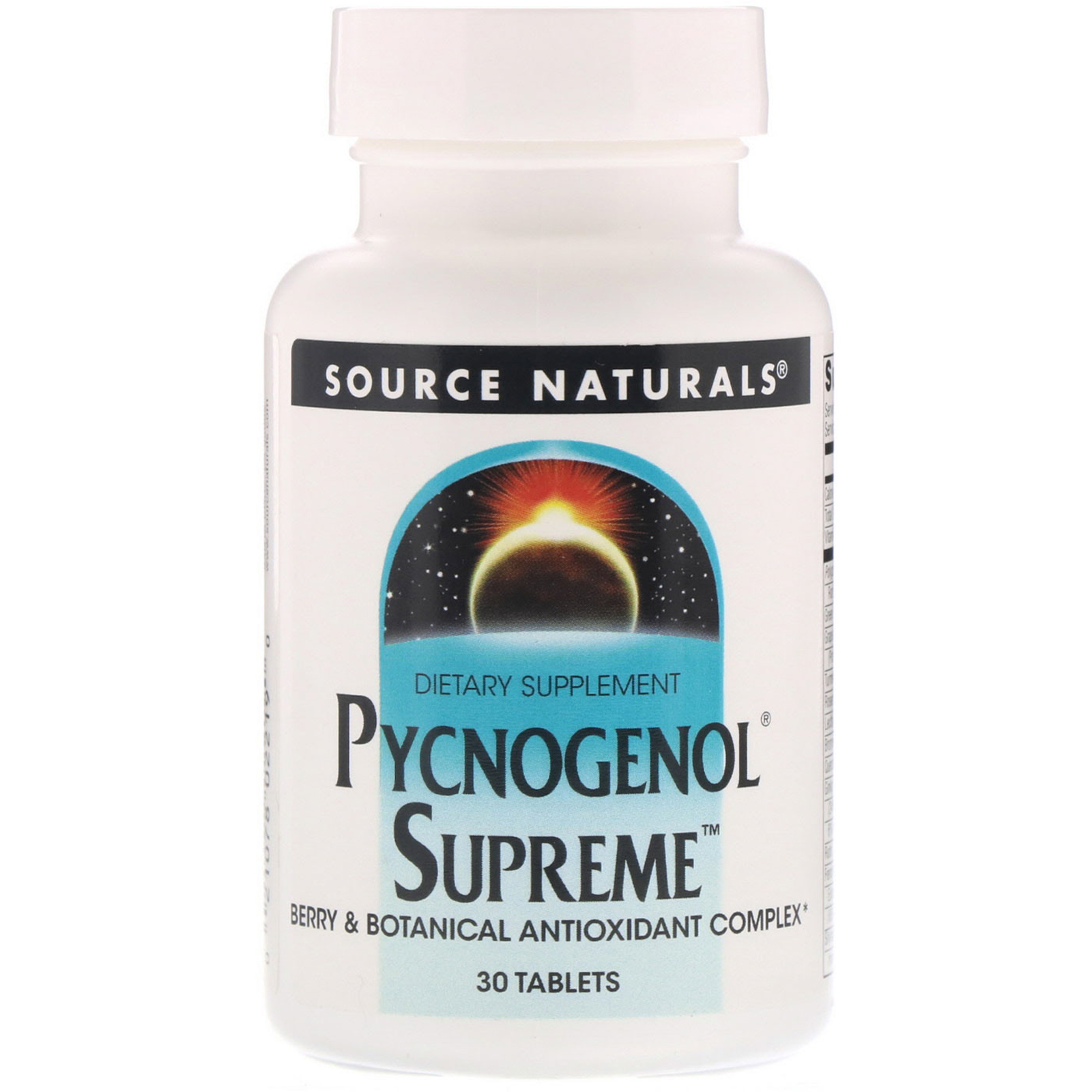 Comprar Source Naturals, Picnogenol Supreme, 30 Comprimidos