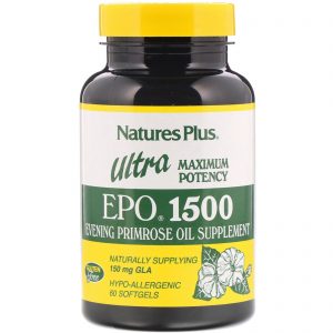 Comprar Nature's Plus, Ultra EPO 1500, Potência Máxima, 60 Cápsulas Gelatinosas