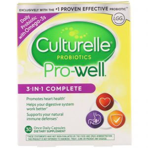 Comprar Culturelle, Probiotics, Pro-Well, 3-in-1 Complete, 30 Once Daily Capsules