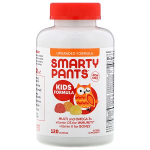 Comprar SmartyPants, Kids Formula, Multi e Ômega 3s, Morango Banana, Laranja e Limão, 120 Balas de Goma