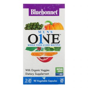 Comprar Bluebonnet Nutrition, Men's ONE, Whole Food-Based Multiple, 90 Vegetable Capsules