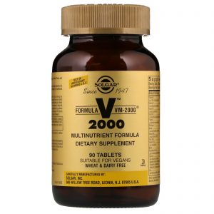 Comprar Solgar, Formula VM-2000, Fórmula Multinutriente, 90 Comprimidos