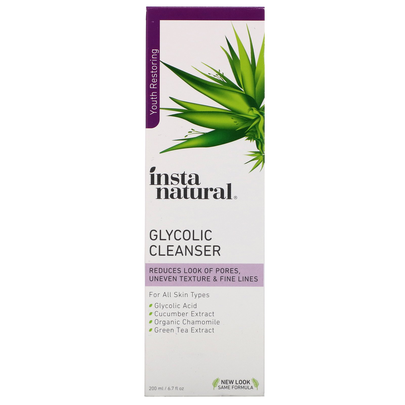 Comprar InstaNatural, Glycolic Cleanser, 6.7 fl oz (200 ml) - Imagem 2