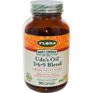 Comprar Flora, Óleo de Udo® Mistura 3-6-9 - 90 Cápsulas em Gel Vegetarianas