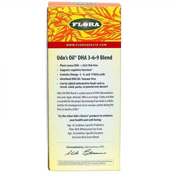 Comprar Flora, Óleo de Udo® DHA - 250 ml - Imagem 4