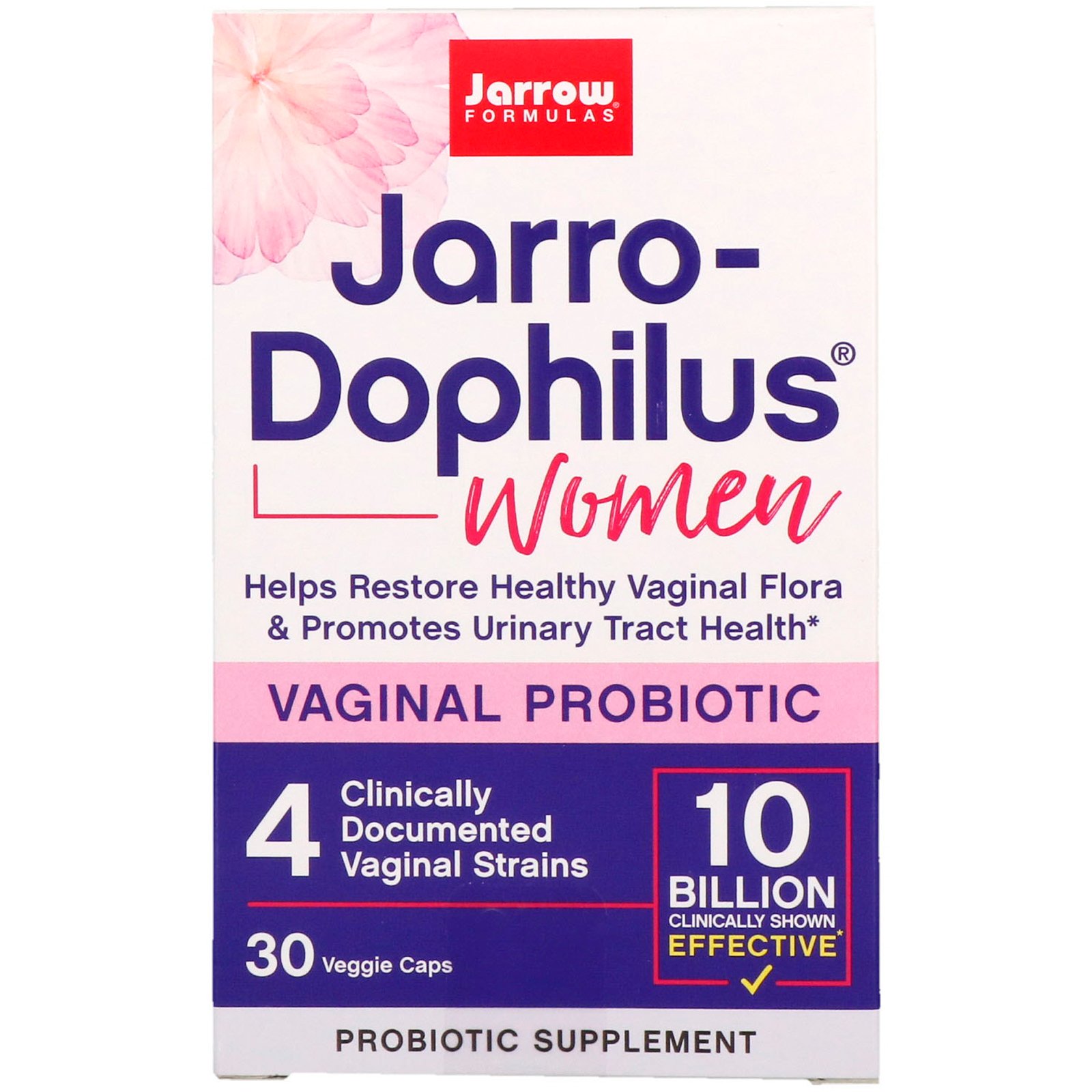 Comprar Jarrow Formulas, Jarro-Dophilus, Vaginal Probiotic, Women, 10 Billion, 30 Capsules