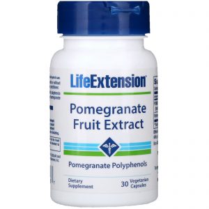 Comprar Life Extension, Pomegranate Fruit Extract, 30 Vegetarian Capsules