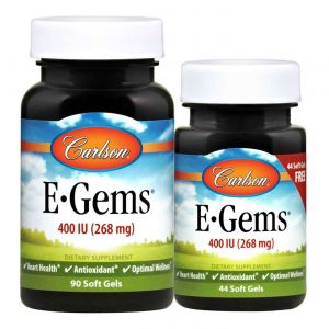 Comprar Carlson Labs, E-Gems® 400 UI - 90 Cápsulas em gel