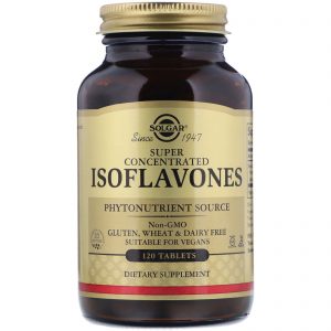 Comprar Solgar, Isoflavonas, Super Concentrado, 120 Comprimidos