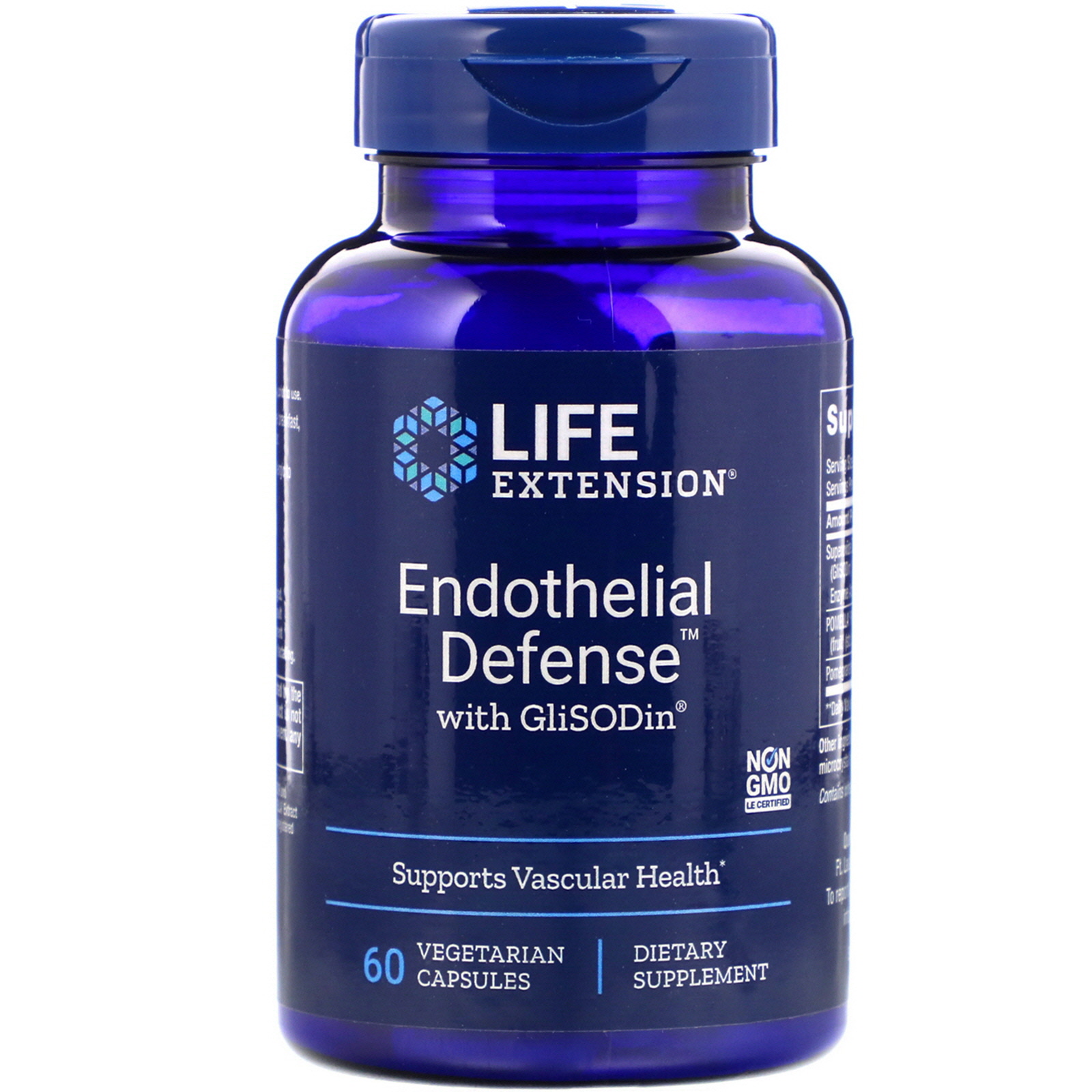Comprar Life Extension, Defesa Endotelial com GliSODin, 60 Cápsulas Vegetais
