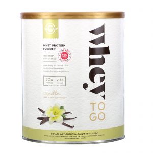 Comprar Solgar, Whey To Go, Whey Protein Powder, Baunilha, 936 g (33 oz)