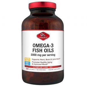 Comprar Olympian Labs Omega-3 óleo de peixe 240 Cápsulas