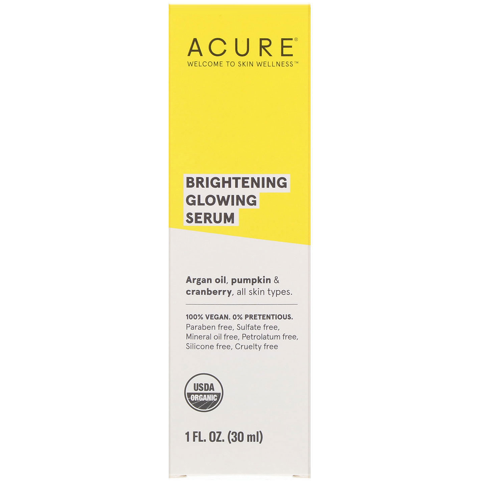 Comprar Acure, Brilliantly Brightening, Soro Iluminador, 30 ml (1 fl oz) - Imagem 2