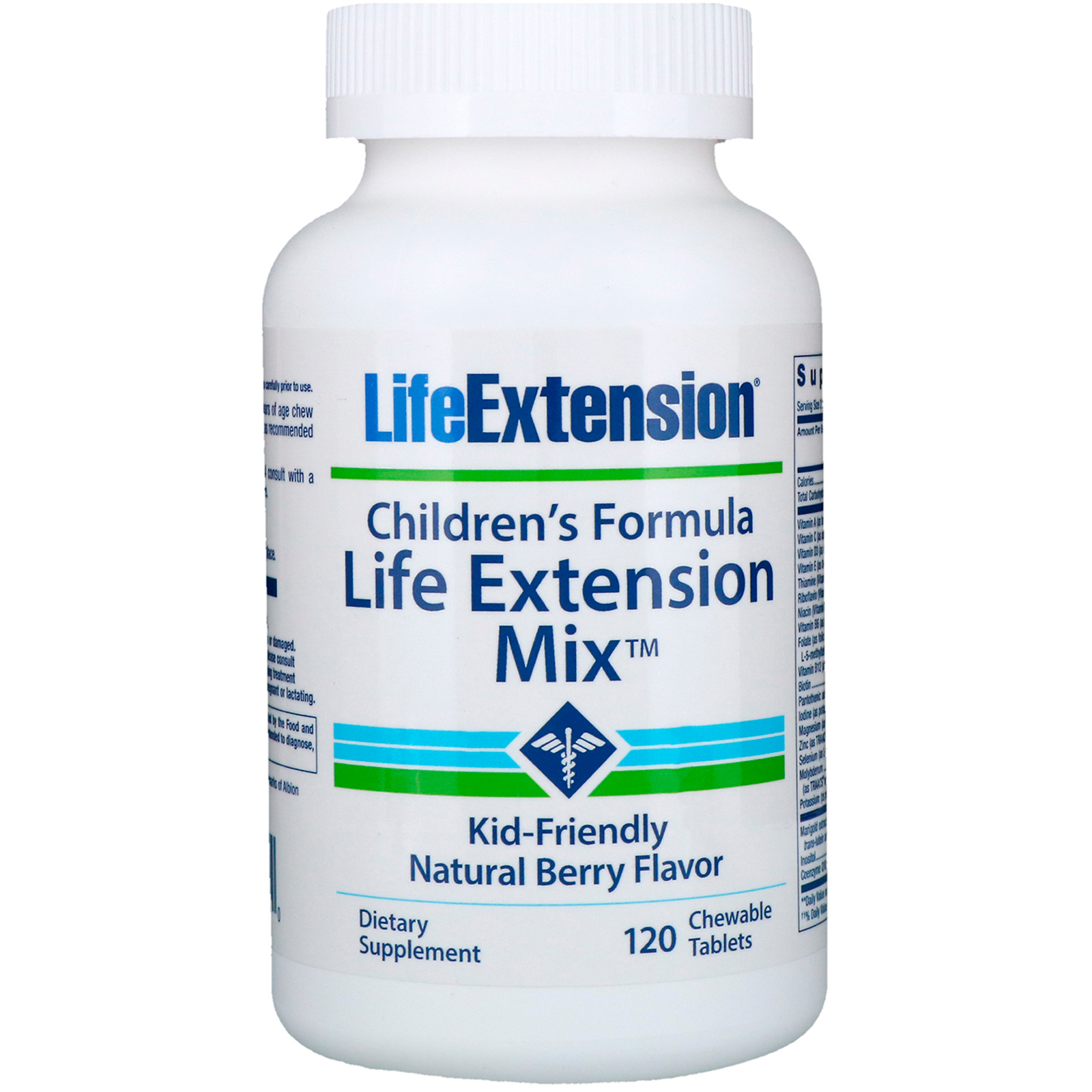 Comprar Life Extension, Children's Fórmula, Life Extension Mix, Sabor Natural De Frutos Silvestres, 120 Comprimidos Mastigáveis