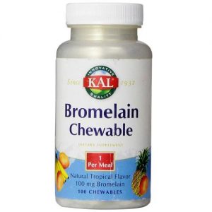 Comprar Kal, Bromelina 100 mg - 100 Pastilhas Mastigáveis