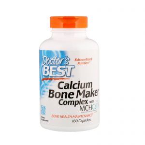 Comprar Doctor's Best, Calcium Bone Maker Complex with MCHCal, 180 Cápsulas