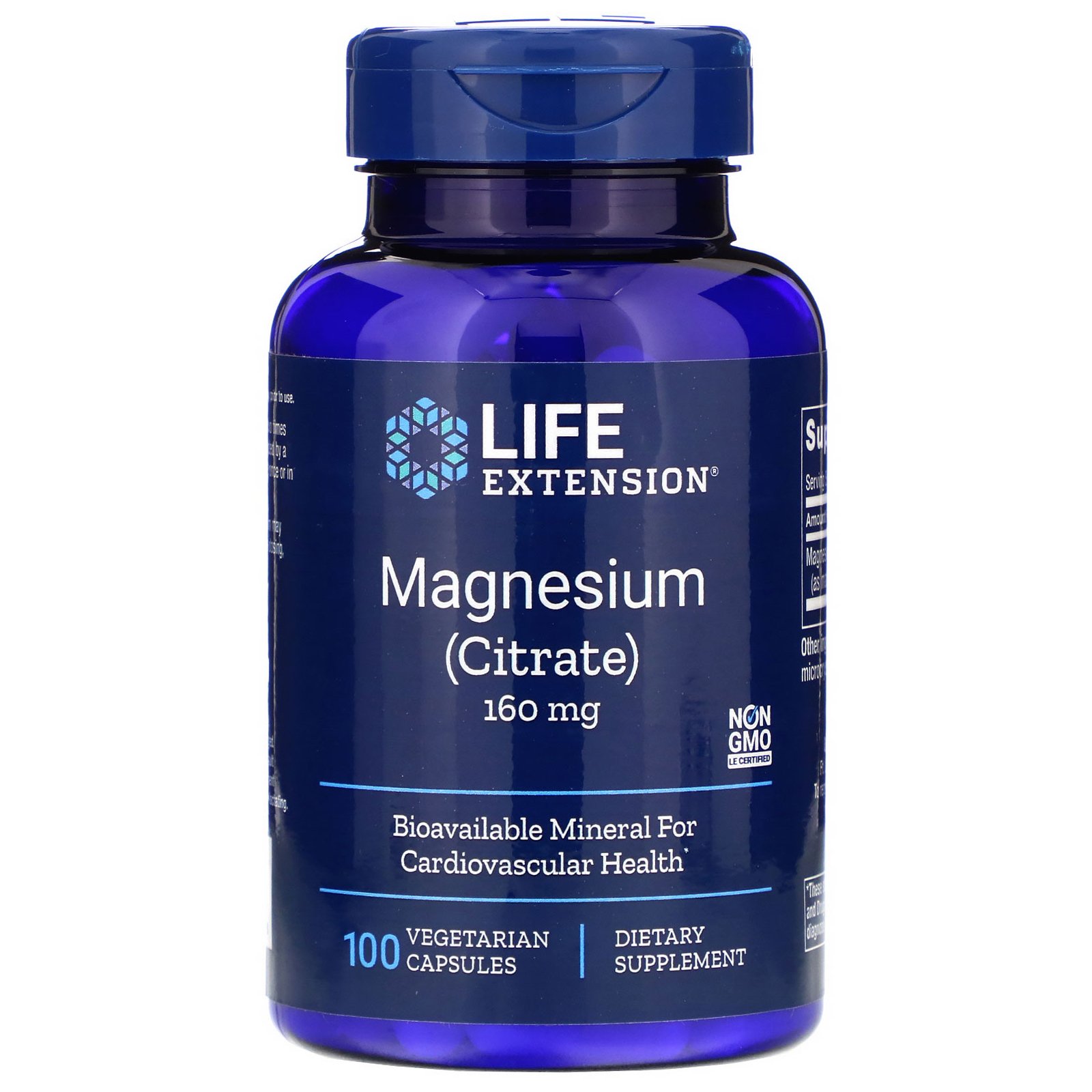 Comprar Life Extension, Magnesium, 160 mg, 100 Vegetarian Capsules
