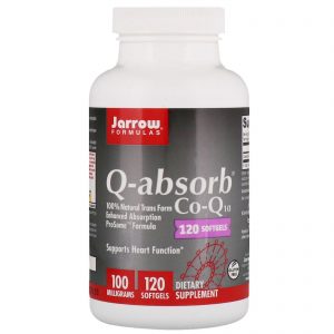 Comprar Jarrow Formulas, Q-absorb Co-Q10, 100 mg, 120 Softgels