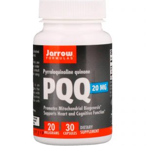 Comprar Jarrow Formulas, PQQ (Pirroloquinolina Quinona), 20 mg, 30 Cápsulas