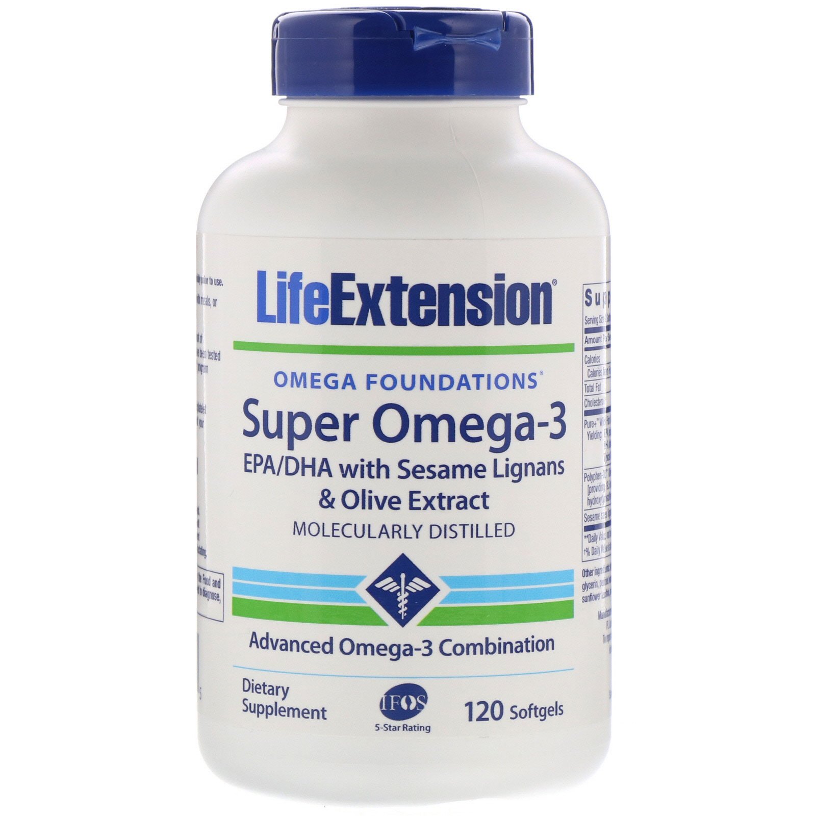 Comprar Life Extension, Base do Ômega, Super Ômega-3, 120 Cápsulas gelatinosas