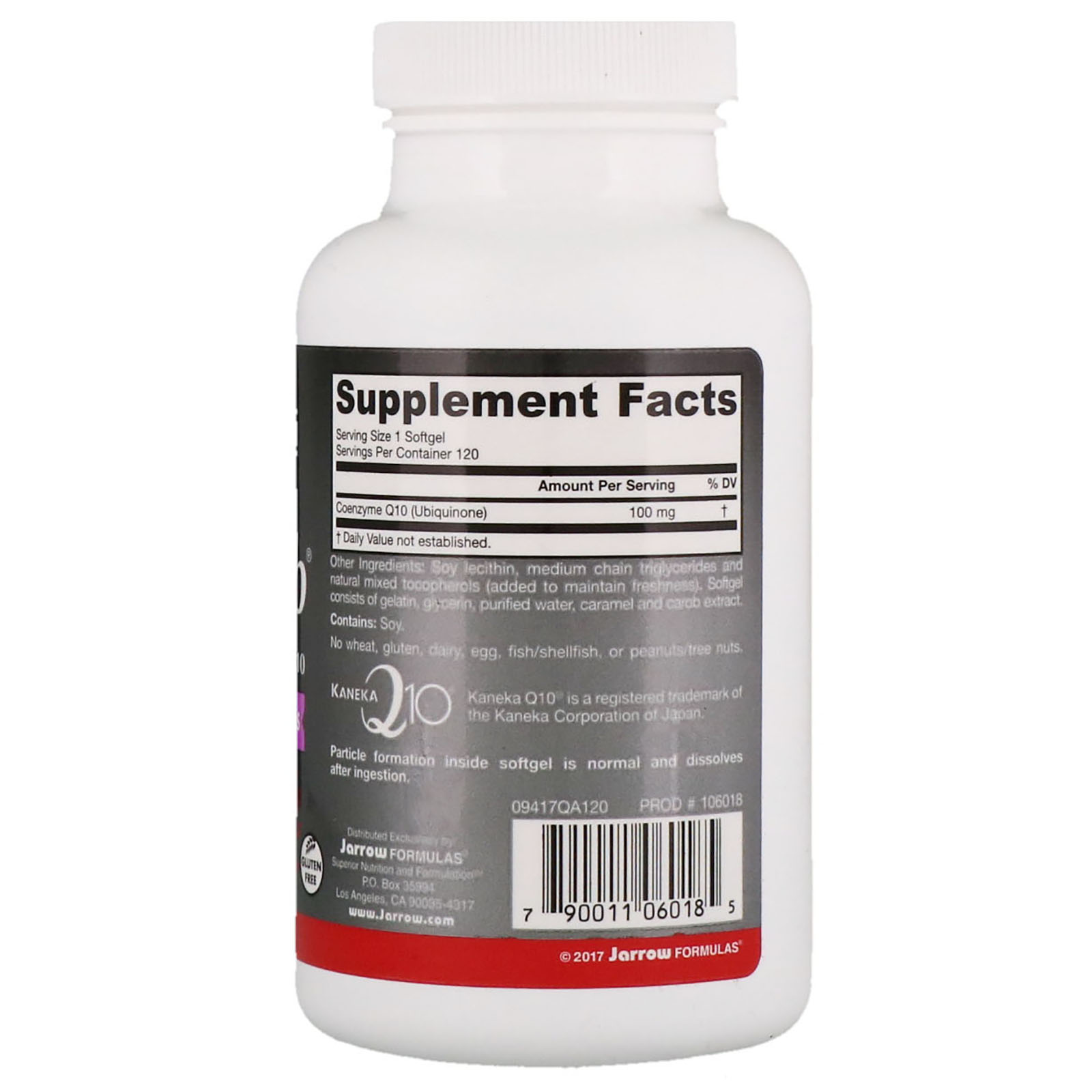Comprar Jarrow Formulas, Q-absorb Co-Q10, 100 mg, 120 Softgels - Imagem 2